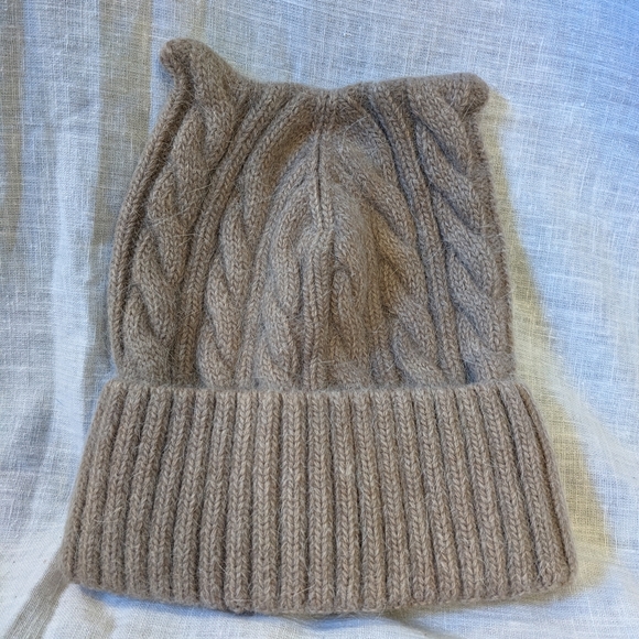 NEW Tan Beige Tan Beanie Hat - Picture 6 of 6